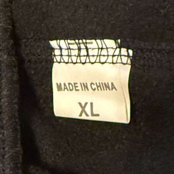 Men's Heavyweight Fleece Cargo Sweatpants Loose Fit Open Bottom Sweat Pants XL - Picture 8 of 16